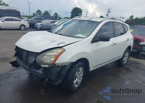 2014 Nissan Rogue Select S from USA, damaged, VIN JN8AS5MT1EW624270